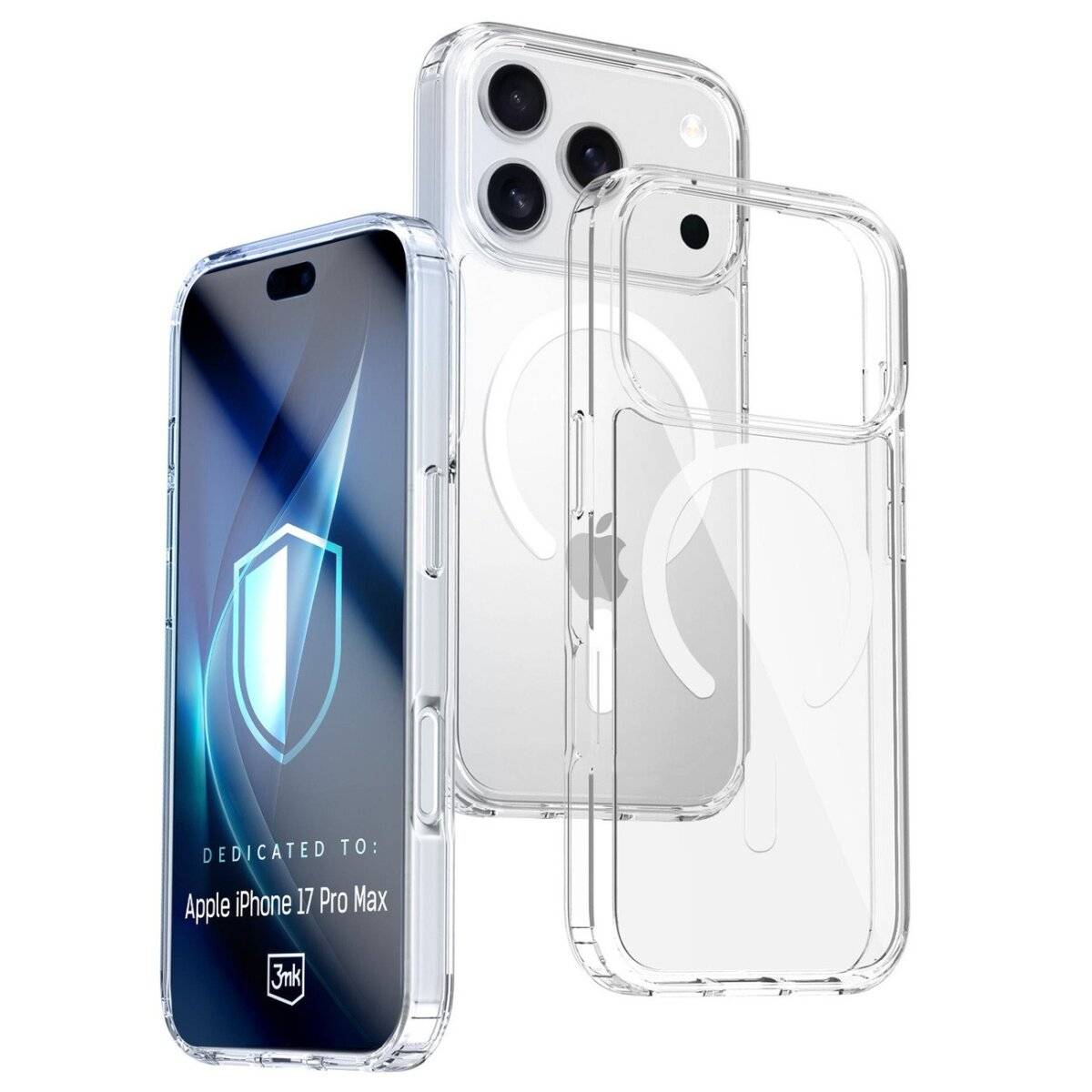 3mk Armor MagCase – Schutzhülle mit Magnetring Bumper Handyhülle kompatibel mit iPhone 17