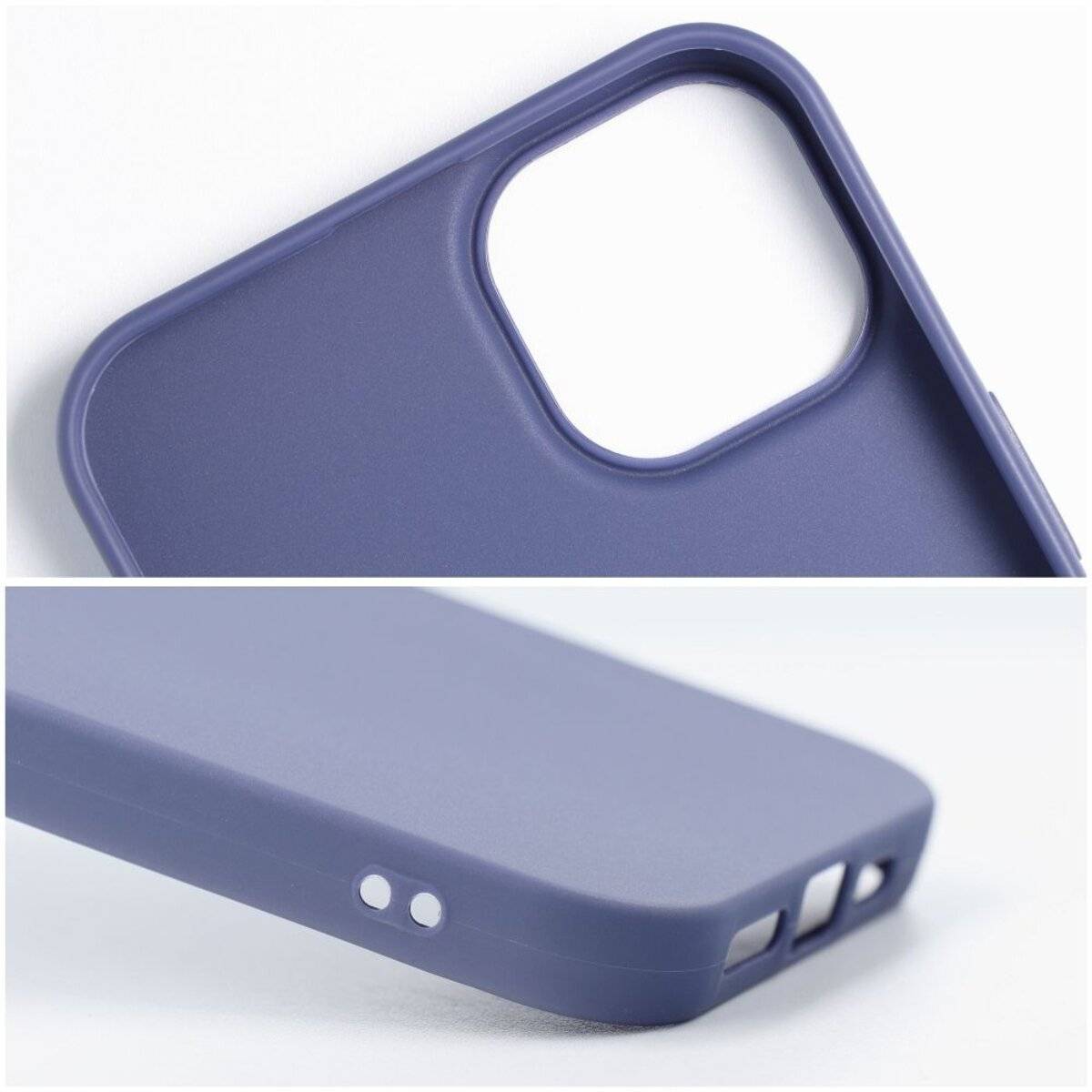 Matt Case – flexible TPU-Schutzhülle Handyhülle Bumper kompatibel mit iPhone 17 Dunkelblau