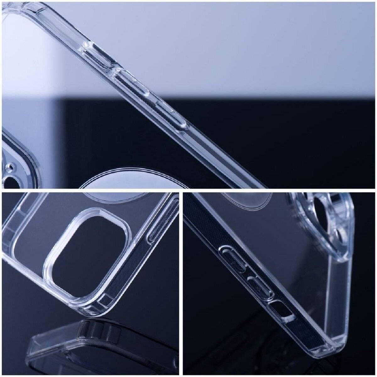 Clear Mag Cover – transparente Schutzhülle mit Magnetfunktion kompatibel mit iPhone 17