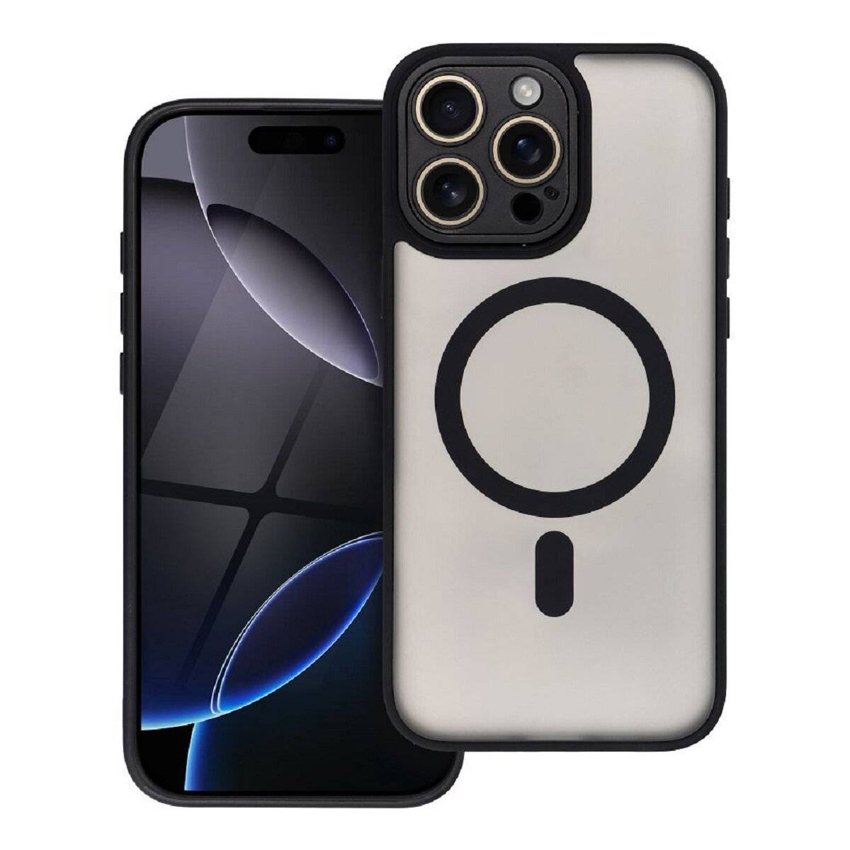 Variete Mag Cover – elegantes Schutzcase mit Magnetfunktion Bumper iPhone 17 Pro Max Schwarz