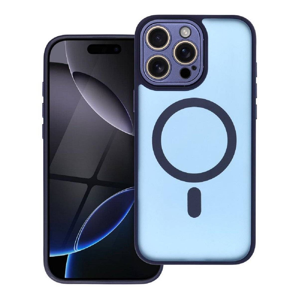Variete Mag Cover – elegantes Schutzcase mit Magnetfunktion Bumper iPhone 17 Pro Max Dunkelblau