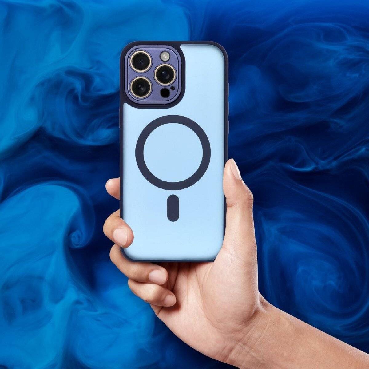 Variete Mag Cover – elegantes Schutzcase mit Magnetfunktion Bumper iPhone 17 Dunkelblau