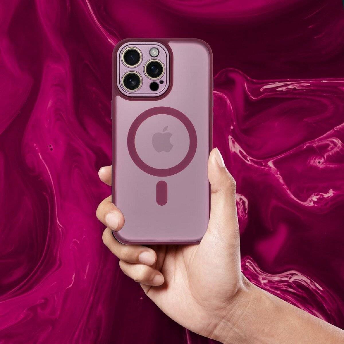 Variete Mag Cover – elegantes Schutzcase mit Magnetfunktion Bumper iPhone 17 Lila