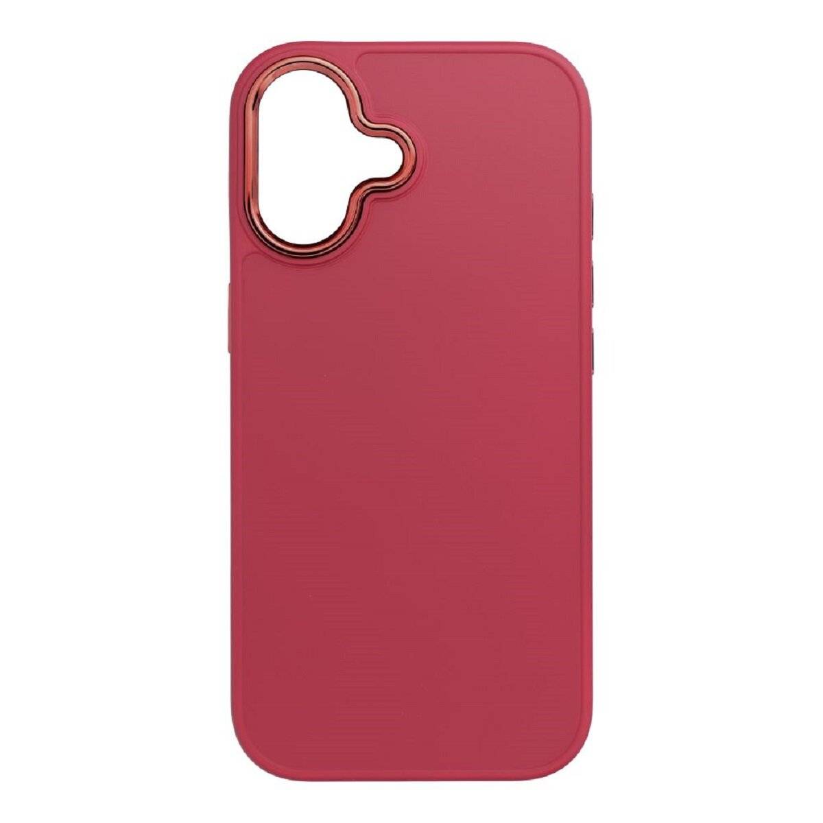 Frame Case – elegante Schutzhülle mit verstärktem Kamerarahmen Bumper kompatibel mit iPhone 17 Magenta