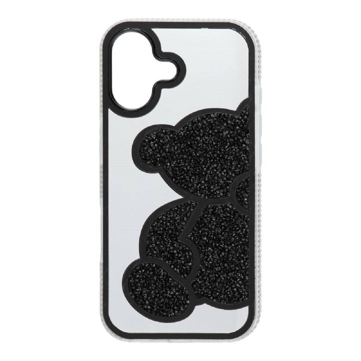 Teddy Bear Handyhülle kompatibel mit iPhone 17 Schwarz