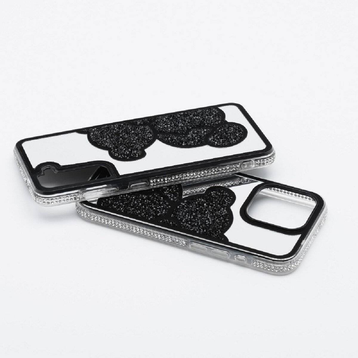 Teddy Bear Handyhülle kompatibel mit iPhone 17 Schwarz