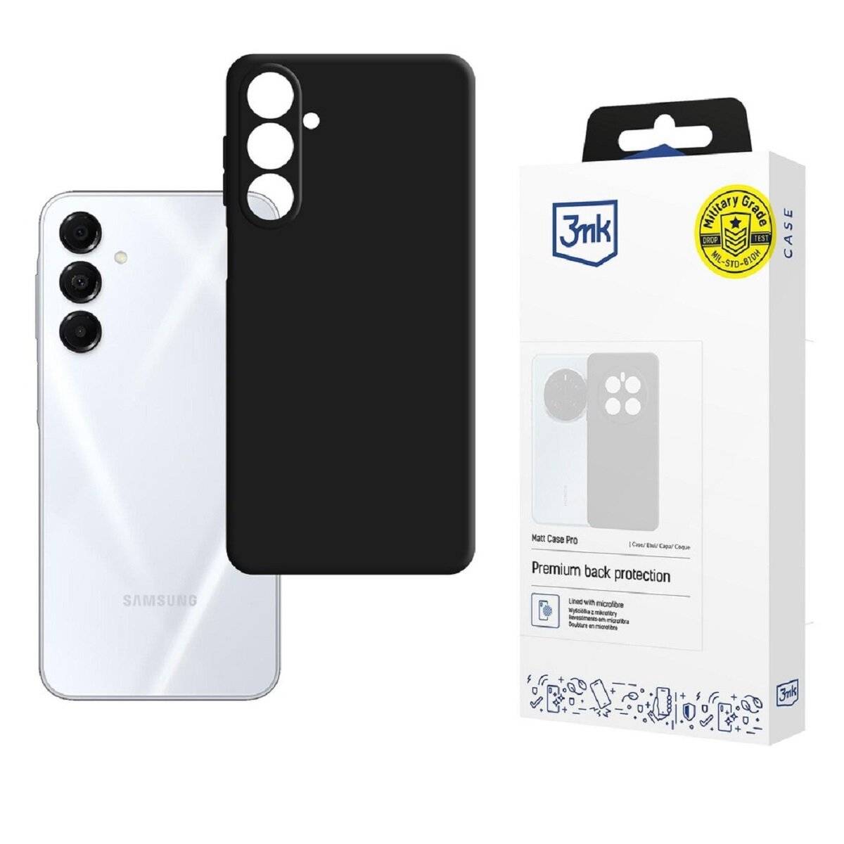 3mk Matt Case Pro – Schutzhülle kompatibel mit Samsung Galaxy A17 5G