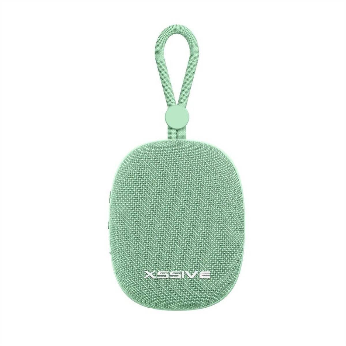 Xssive Tragbarer Wireless Lautsprecher – Mobiler Bluetooth Speaker Grün