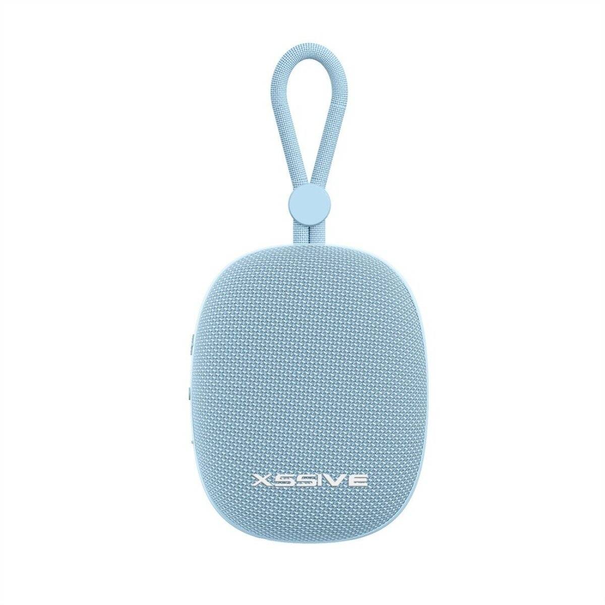 Xssive Tragbarer Wireless Lautsprecher – Mobiler Bluetooth Speaker Blau