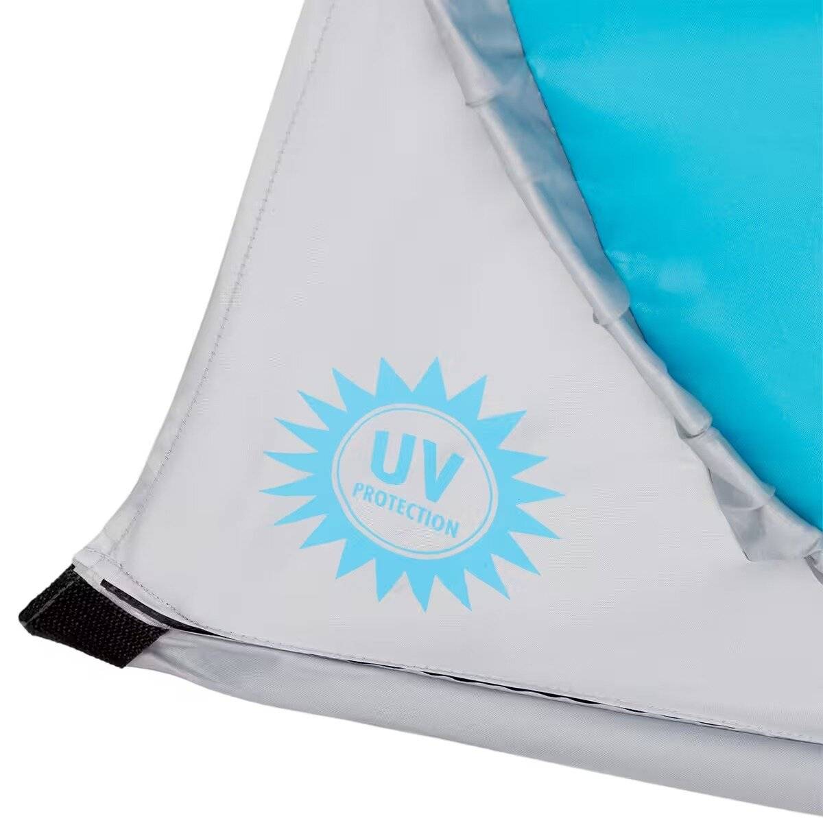 NILS CAMP Strandzelt NC3173 – Pop-Up Zelt mit UV-Schutz und Tragetasche Mintgrün