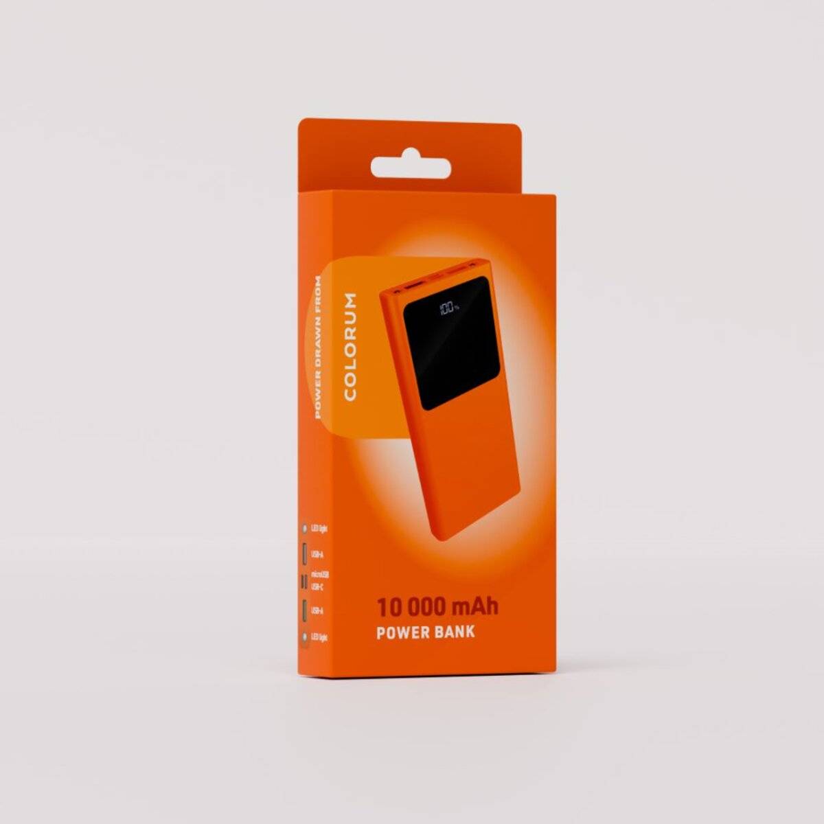 Colorum CPB10-10 Powerbank 10000mAh PD + QC 22,5W Orange