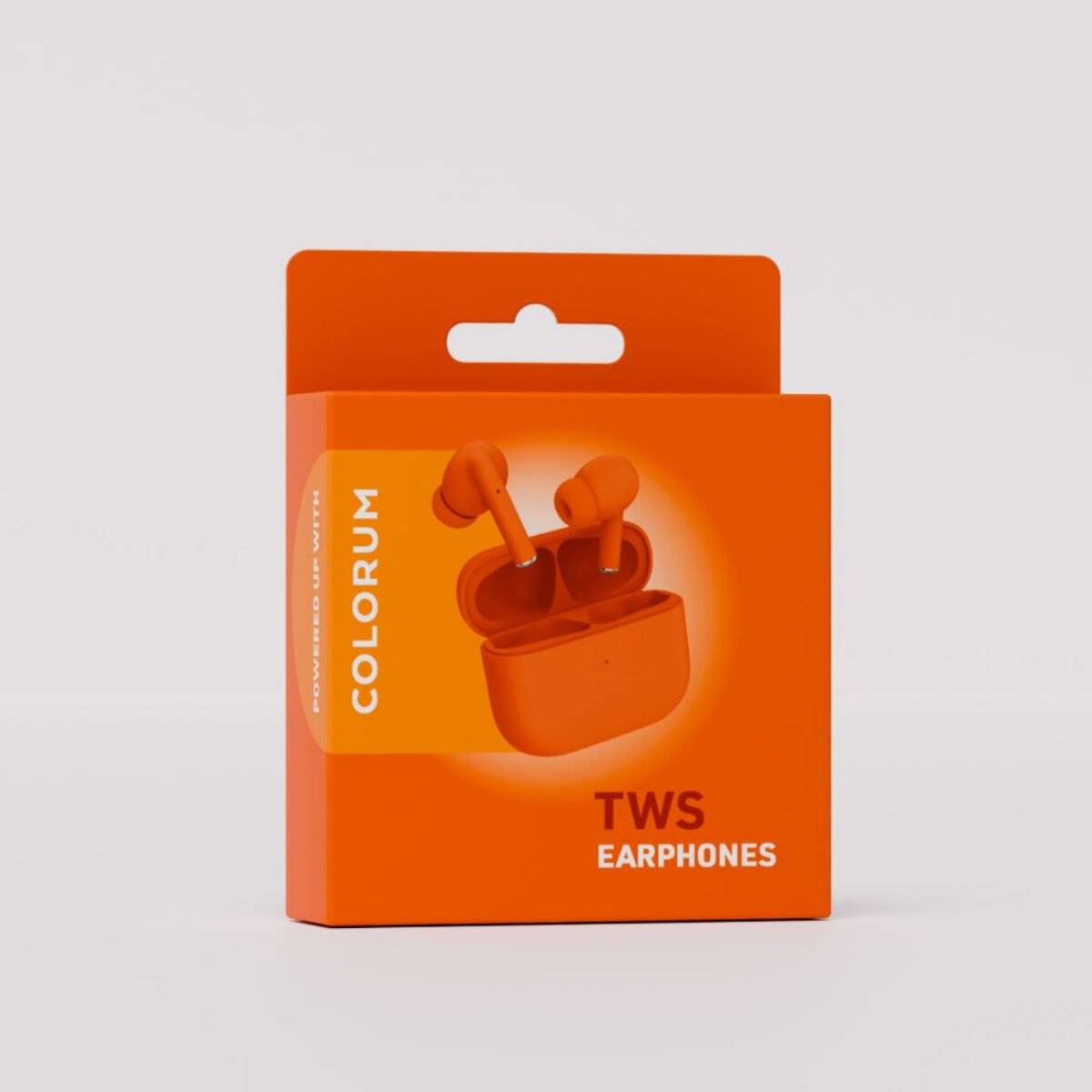 Colorum CTWS TWS Bluetooth Earphones Orange