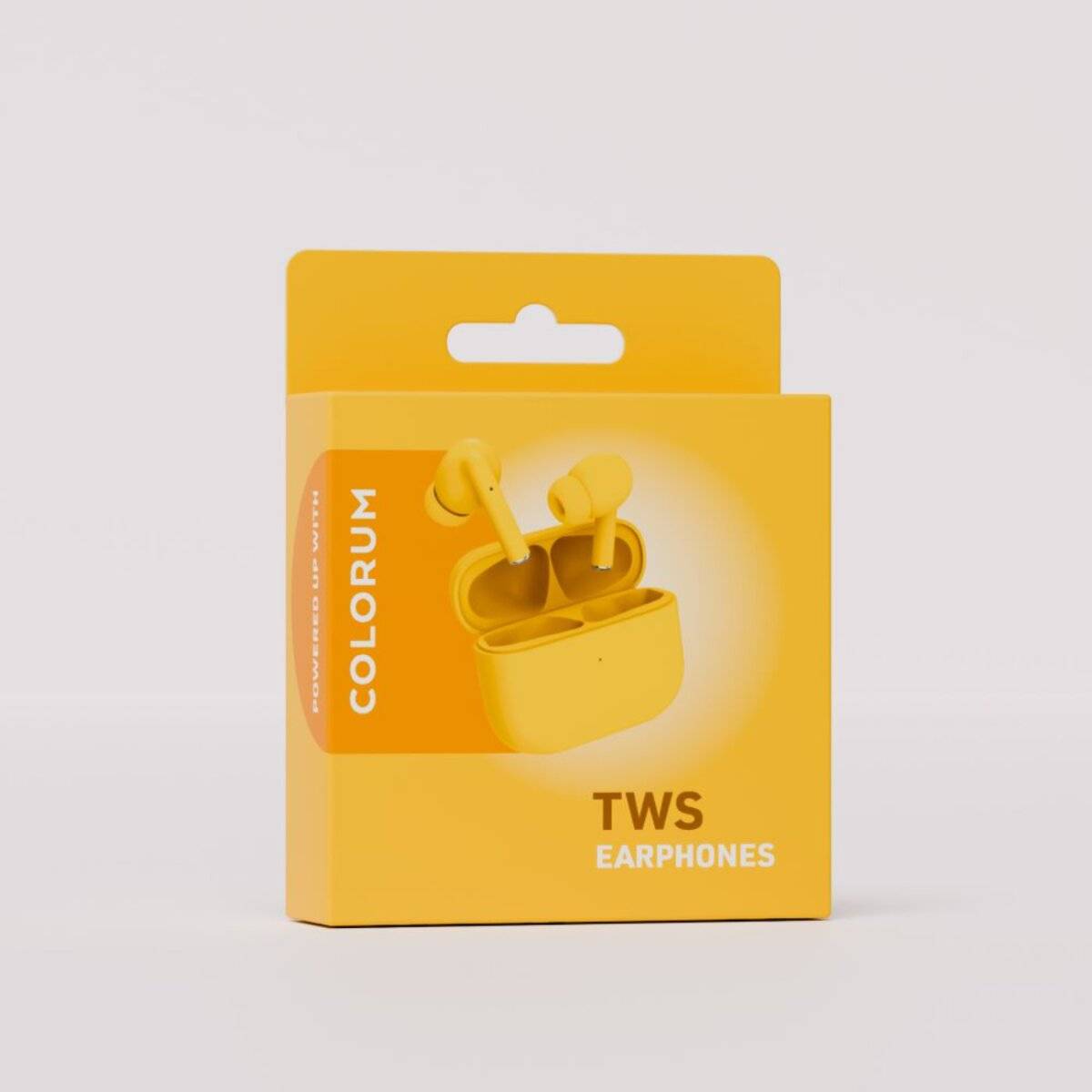 Colorum CTWS TWS Bluetooth Earphones Gelb