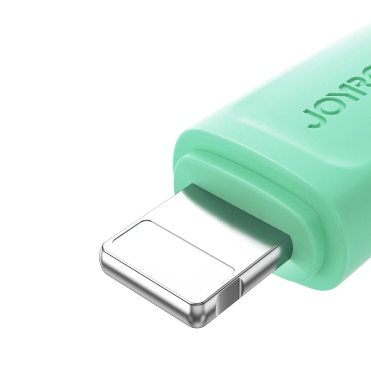 Joyroom Multi-Color Series S-A34 USB-A / Lightning 3A-Kabel 1 m – grün