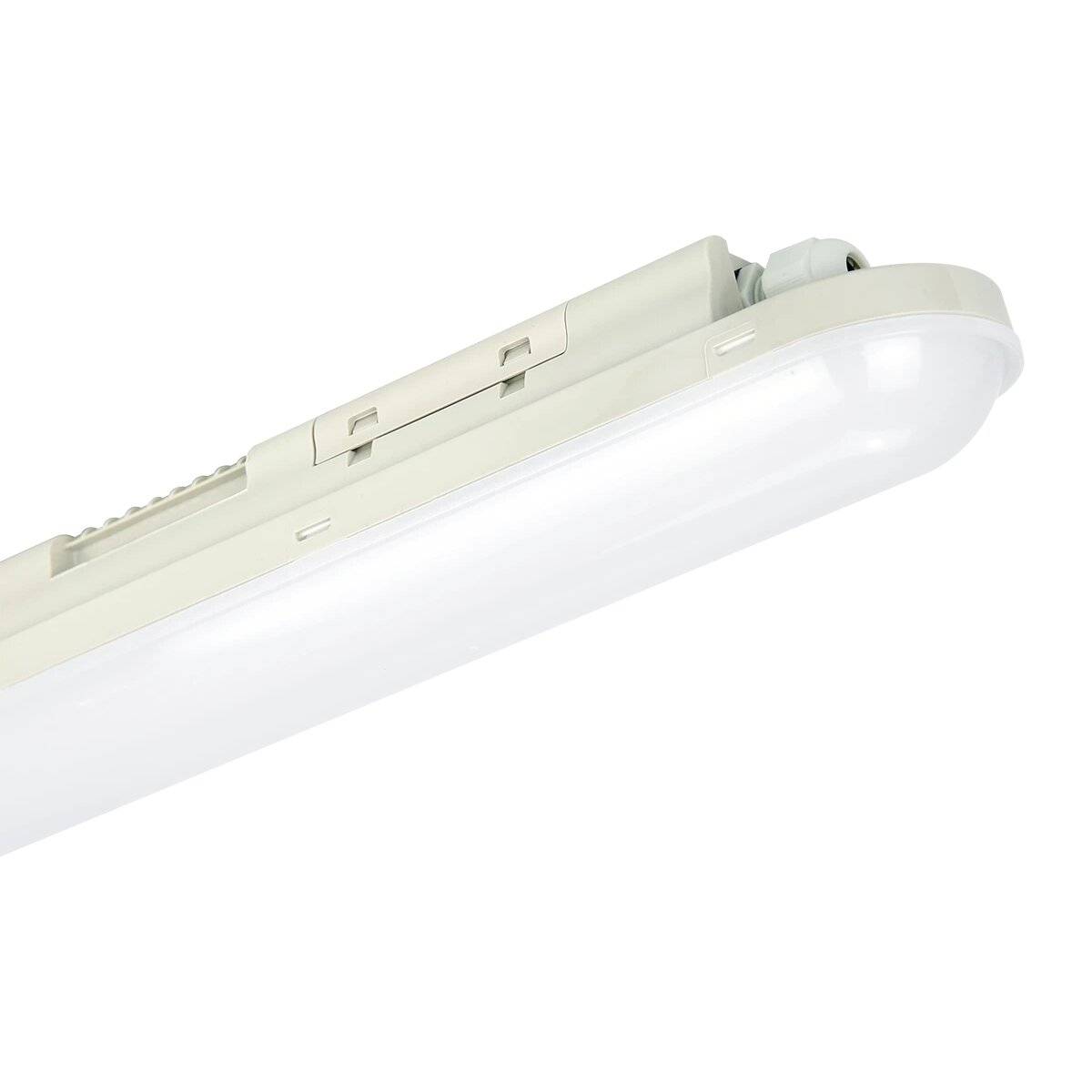 LED Line LED Feuchtraumleuchte Wannenleuchte 36W 4320lm IP65 IK08 Neutralweiß (4000K)