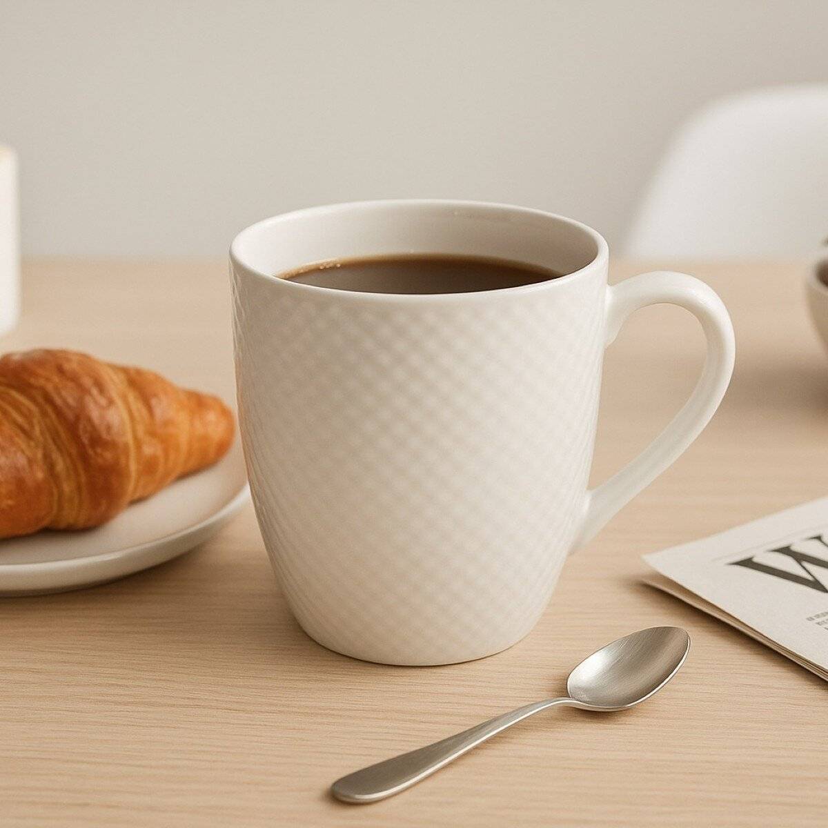 Weissberg 2-tlg. Kaffeebecher aus hochwertigem Porzellan - 350 ml