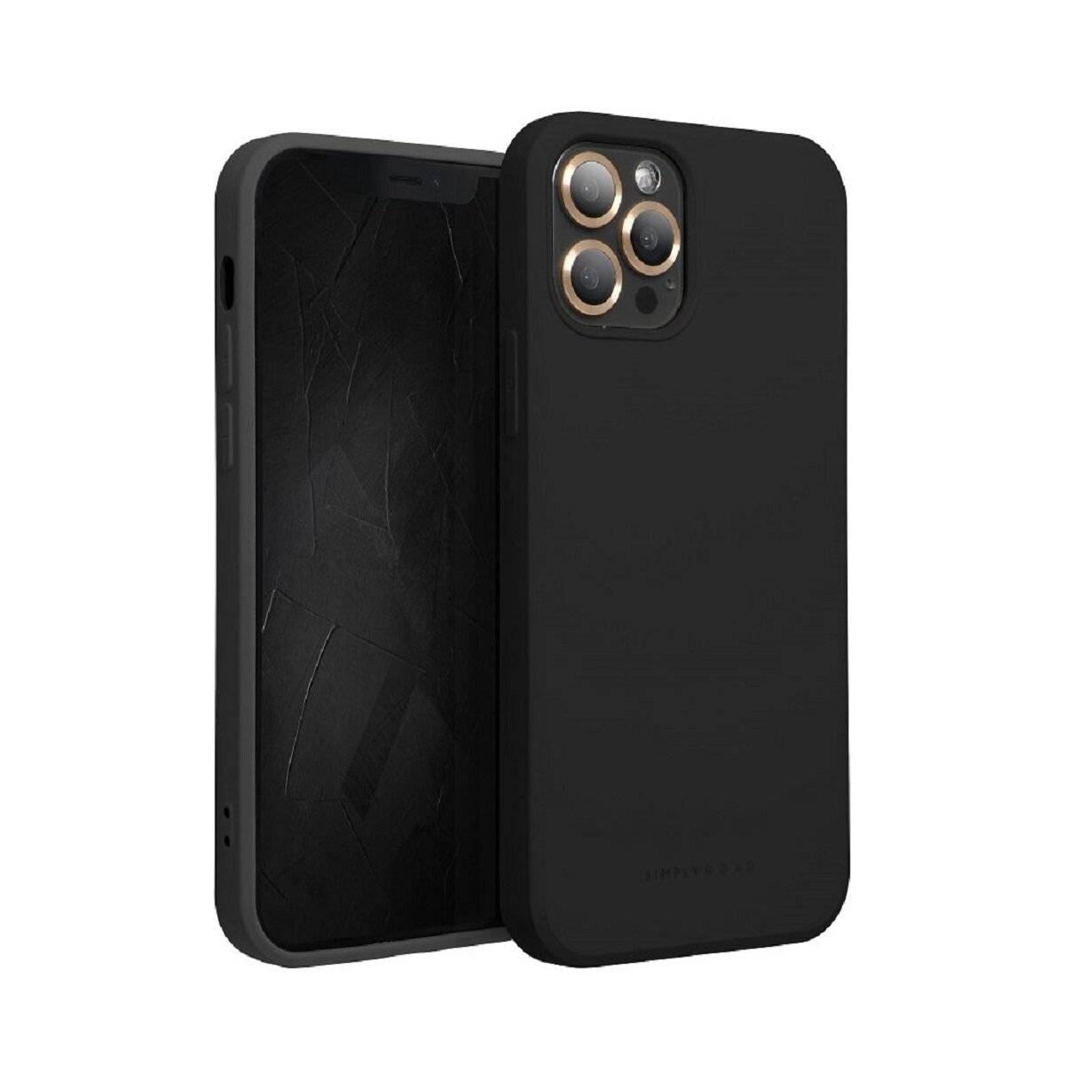 Bumper Elegante Pastell Handyhülle stylisch Schutzhülle kompatibel mit iPhone 17 Air Schwarz