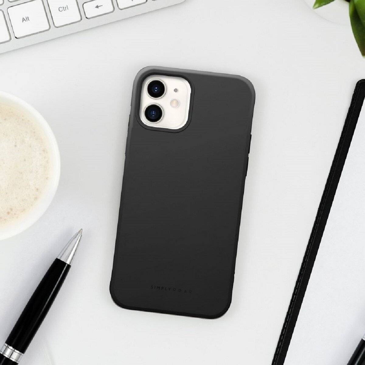 Bumper Elegante Pastell Handyhülle stylisch Schutzhülle kompatibel mit iPhone 17 Air Schwarz