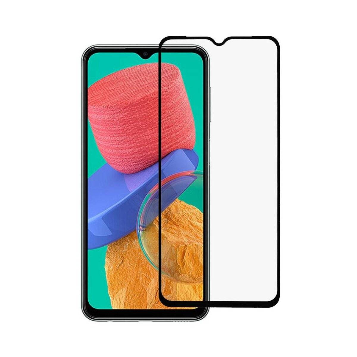 5D Schutzglas kompatibel mit Samsung Galaxy A17 5G gebogen gehärtetem Glas Film voll Klebstoff und Abdeckung