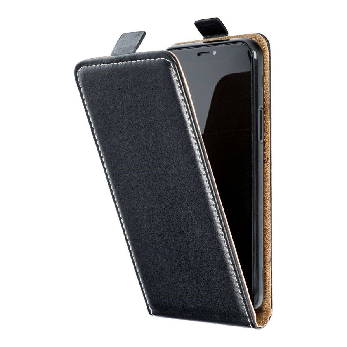 Flip Case kompatibel mit Samsung Galaxy A17 5G vertikal aufklappbar Schutzhülle Klapp Hülle Schwarz