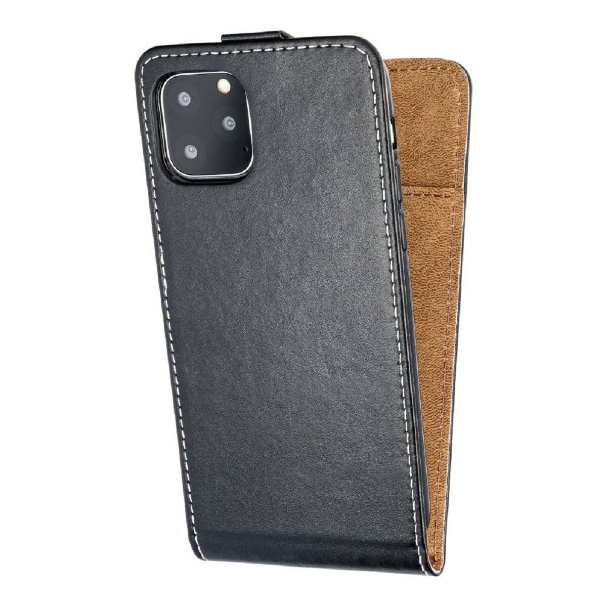 Flip Case kompatibel mit Samsung Galaxy A17 5G vertikal aufklappbar Schutzhülle Klapp Hülle Schwarz