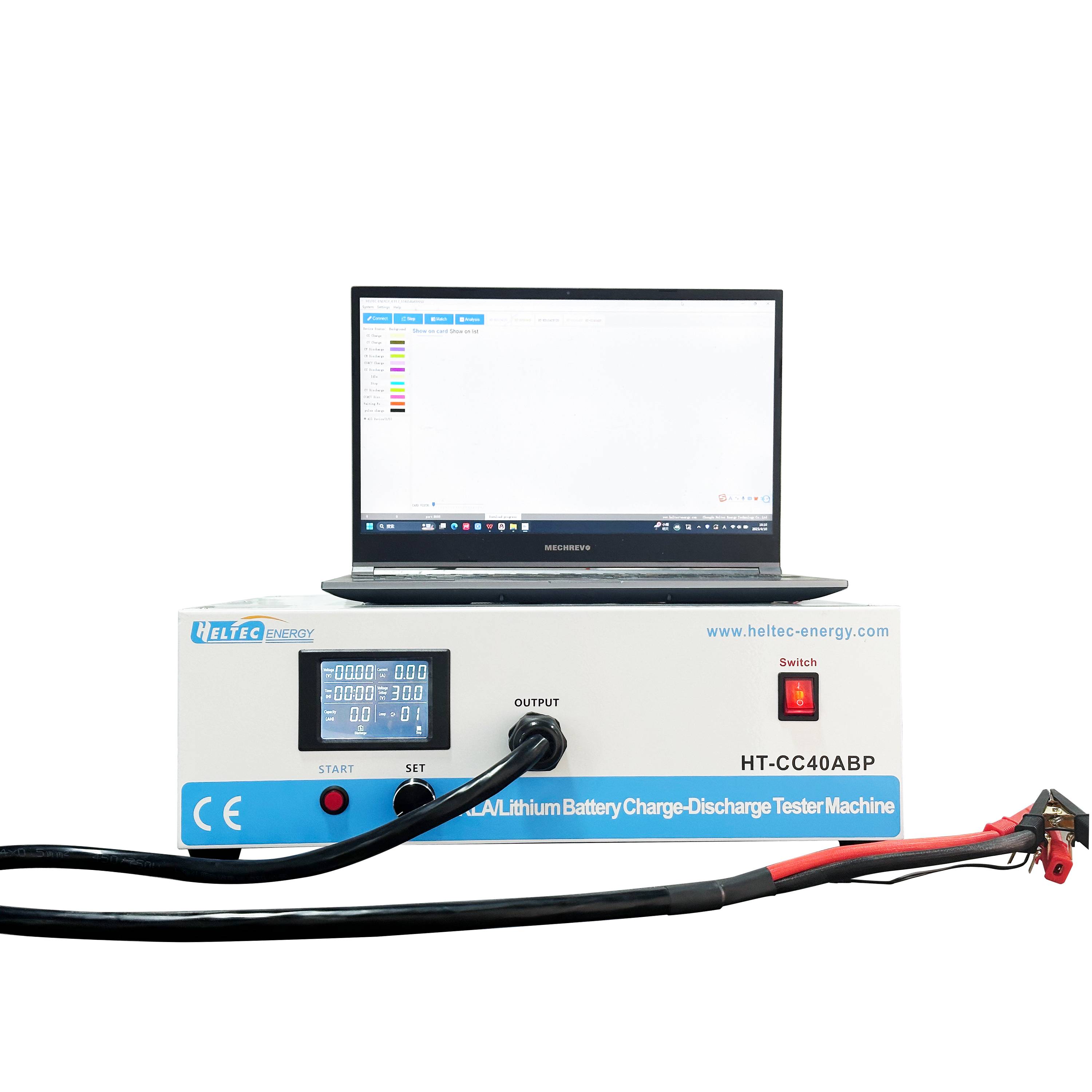 Heltec HT-CC40ABP Batterie-Kapazitätstester – 40A Entladung, 20A Ladung