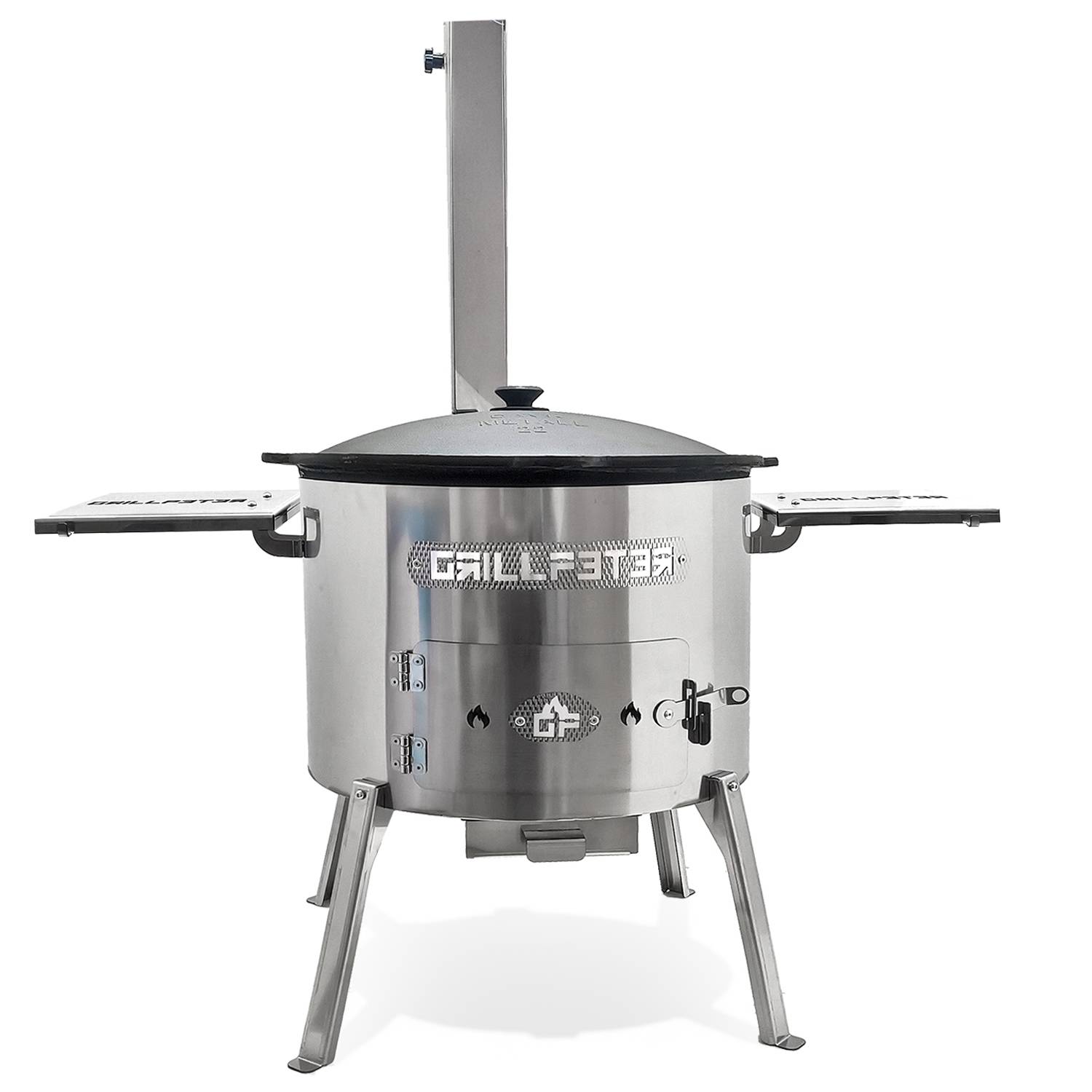 Utschak Timur Ø50 cm Ablageset und Kazan 22L