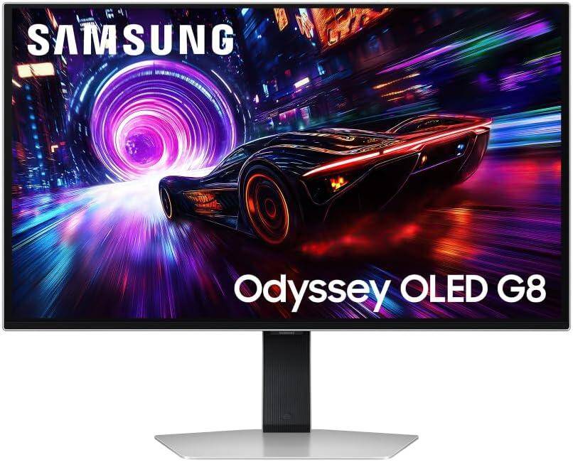Samsung Odyssey OLED G8 S32FG810SU G81SF Series OLED-Monitor Gaming 81,3 cm 32 Zoll 3840 x 2160 4K UHD 2160p @ 240 Hz 260 cd/m² 1000000:1 Display