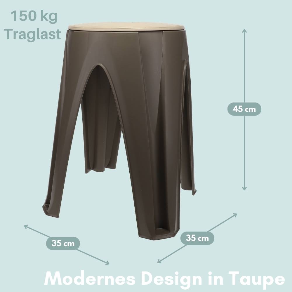 Hocker Schminktisch Duschhocker Sitzhocker mit drehbarer Sitzfläche Schminkstuhl Drehhocker Schminkhocker Sitzhocker rund für Kosmetik Bad Küchen