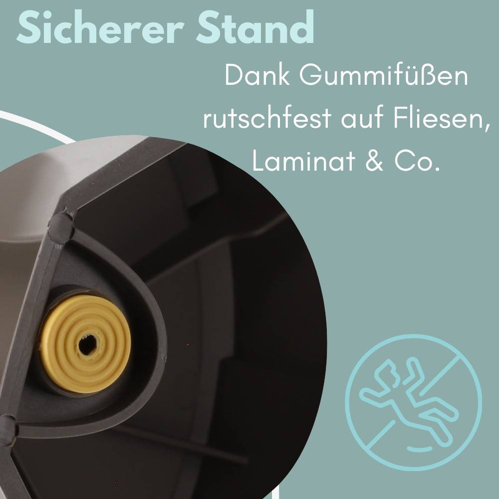 Hocker Schminktisch Duschhocker Sitzhocker mit drehbarer Sitzfläche Schminkstuhl Drehhocker Schminkhocker Sitzhocker rund für Kosmetik Bad Küchen