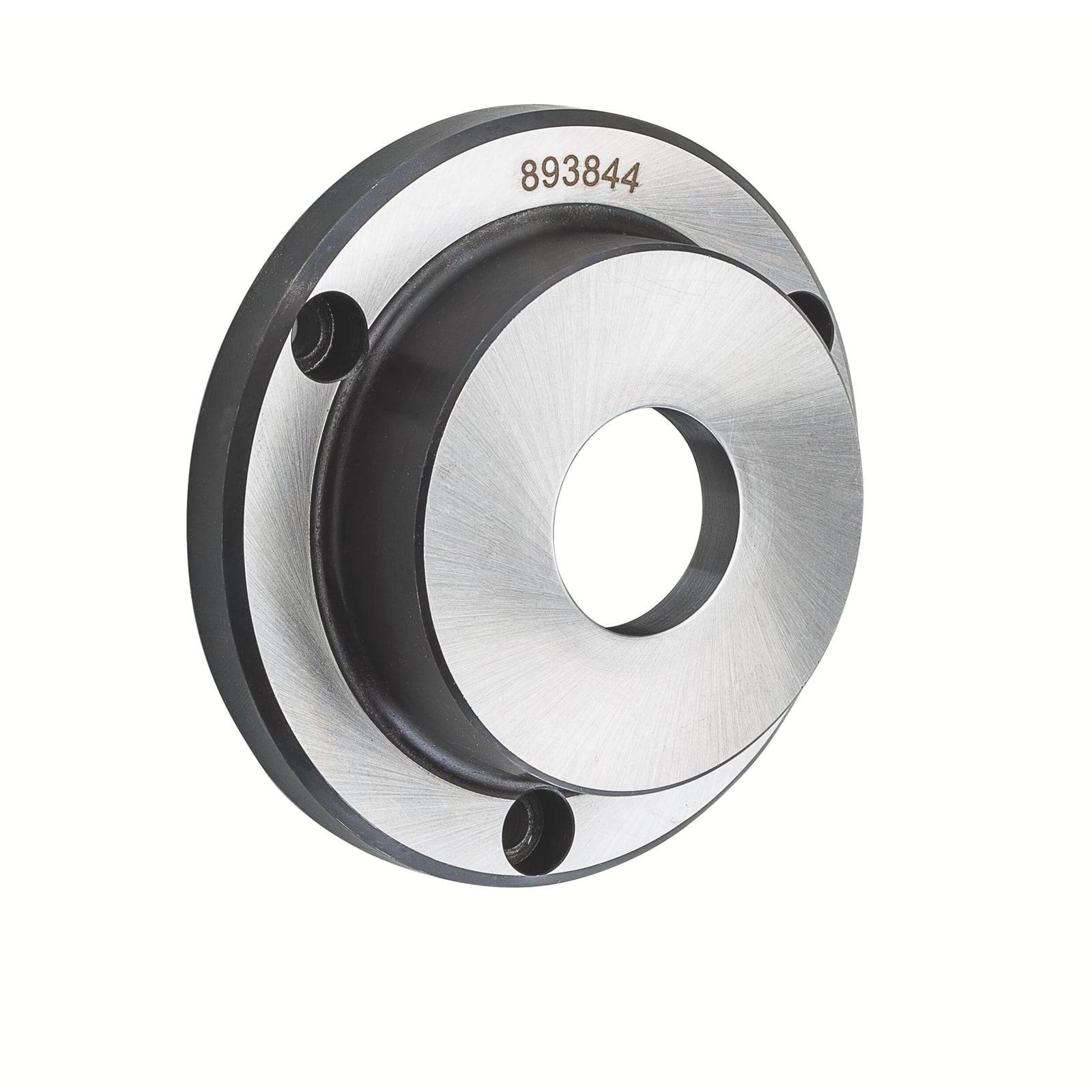 Ein rundes Metallteil mit einem zentralen Loch und vier Schraubenlöchern, gekennzeichnet mit der Nummer 893844, das in mechanischen Baugruppen verwendet wird.