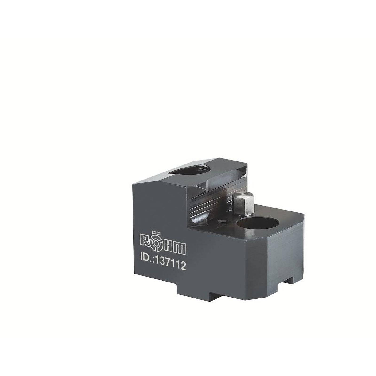 Eine metallische mechanische Komponente mit der Bezeichnung „ID: 137112