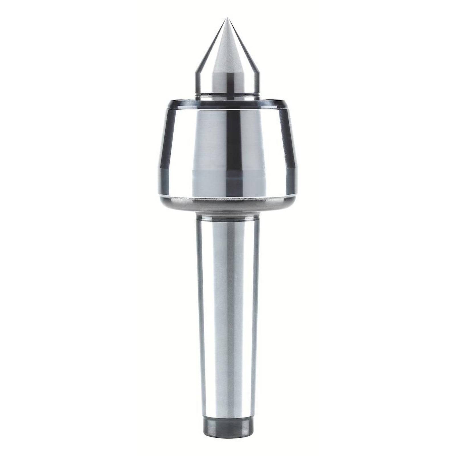 Ein Stahlzentrierstift mit konischer Spitze und zylindrischer Basis, der in Drehmaschinen zur Unterstützung von Werkstücken während der Rotation verwendet wird.