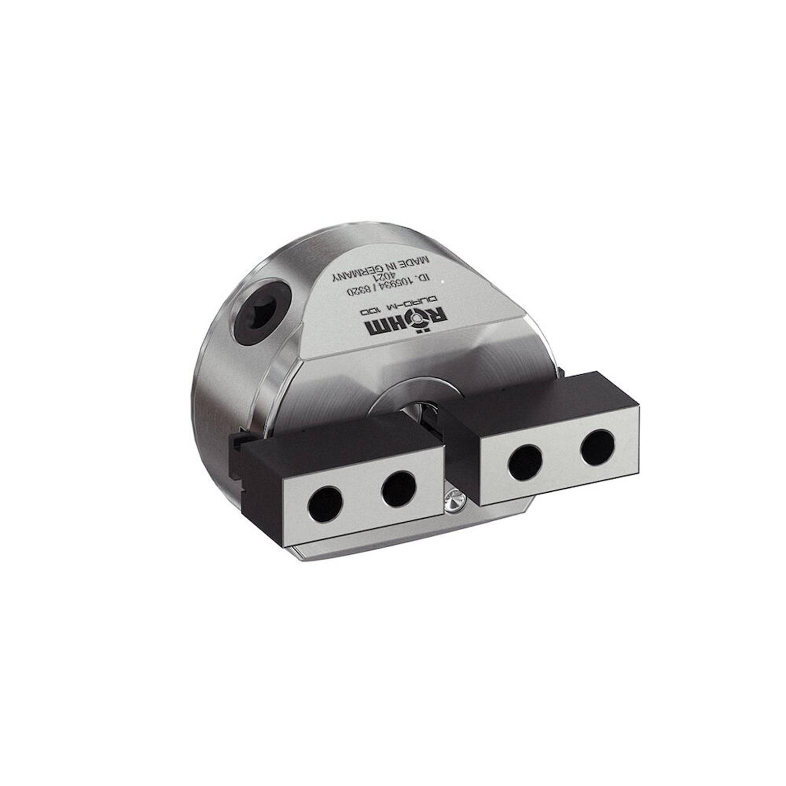 Röhm Planspiralfutter Duro-M 125/2 Zylindrische Aufnahme (DIN 6350 Form A) Grundbacken und ungestufte Aufsatzbacken - 185588