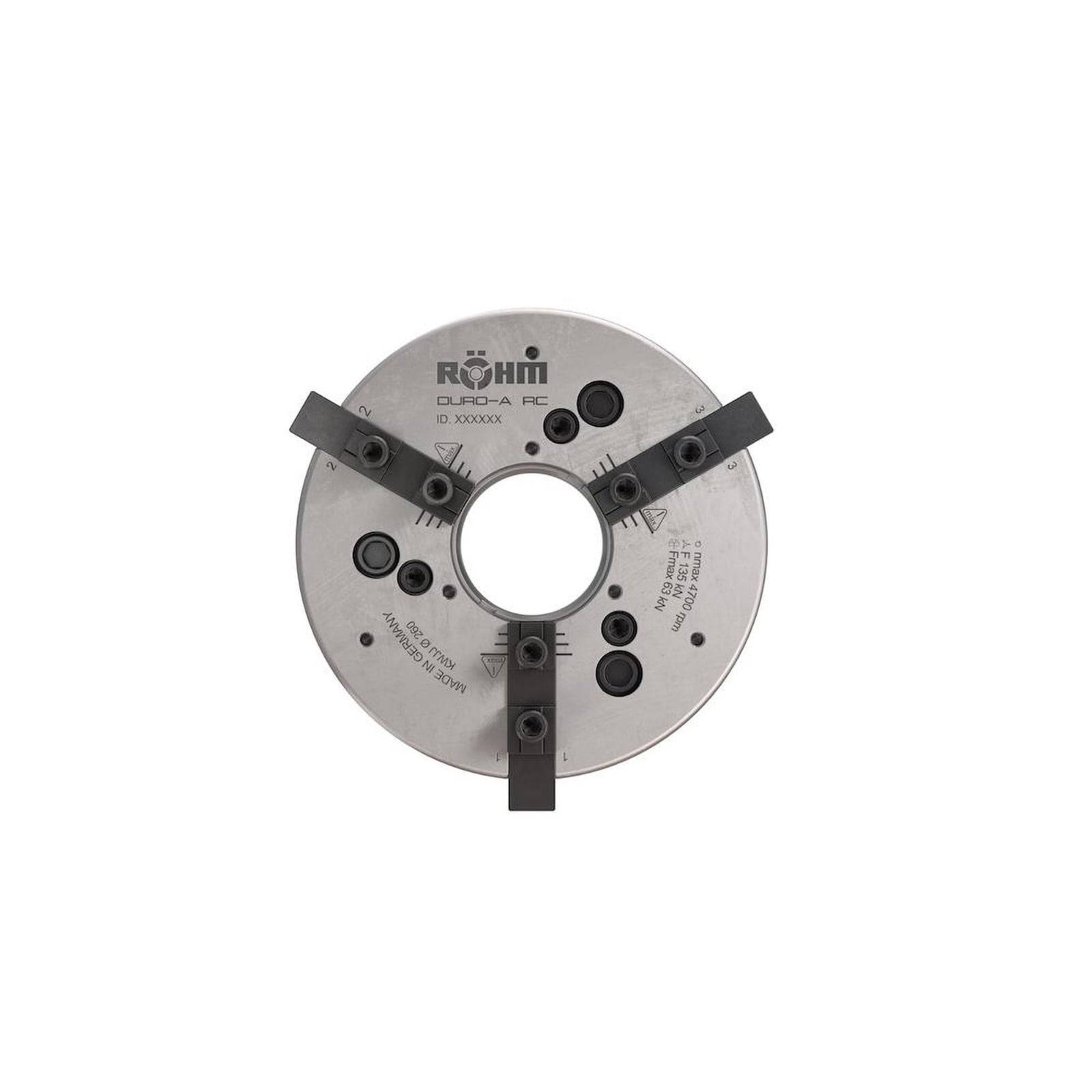 Röhm Kraftspannfutter DURO-A RC 400 DIN ISO 702-4 - ZA300 geradverzahnt Einzelentriegelung Edition 2022 - 185040