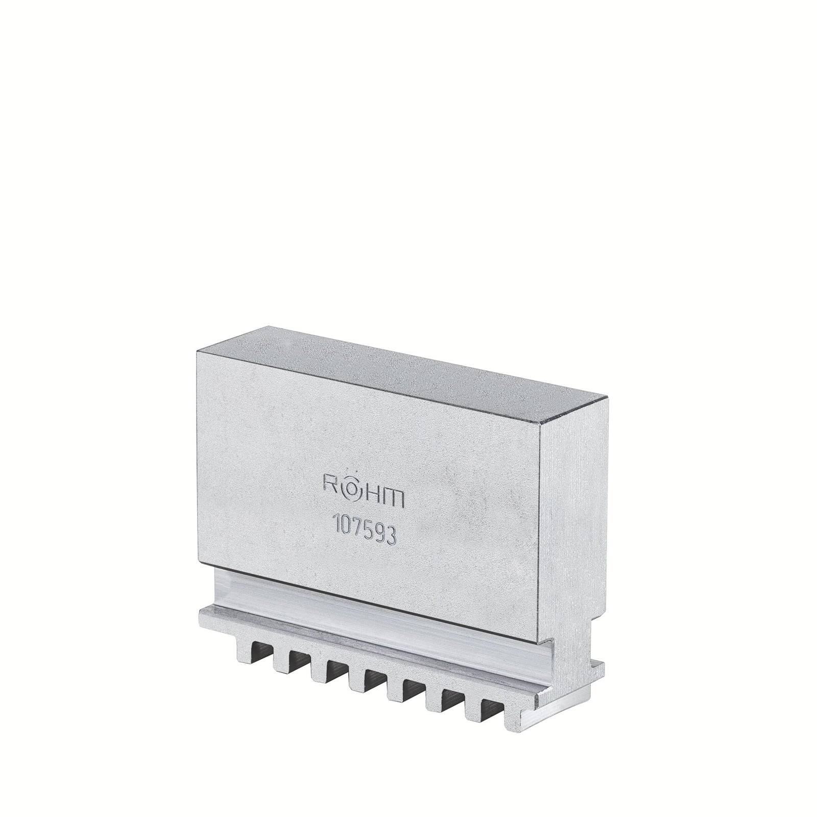 Eine metallische Komponente mit der Bezeichnung „RÖHM 107593