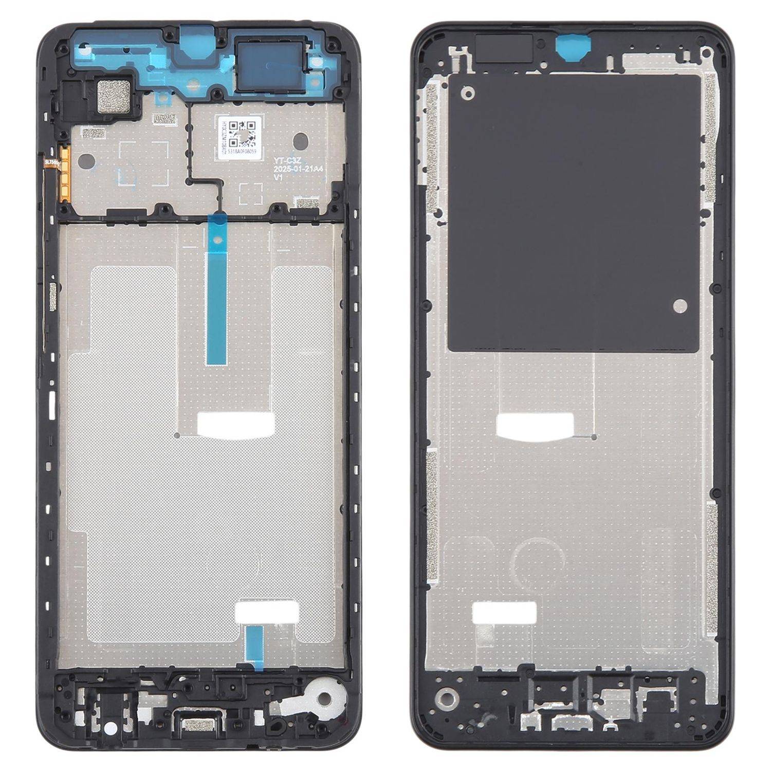 Für Xiaomi Redmi A5 4G Mittelrahmen Bezel Plate Ersatzteil Reparatur Schwarz