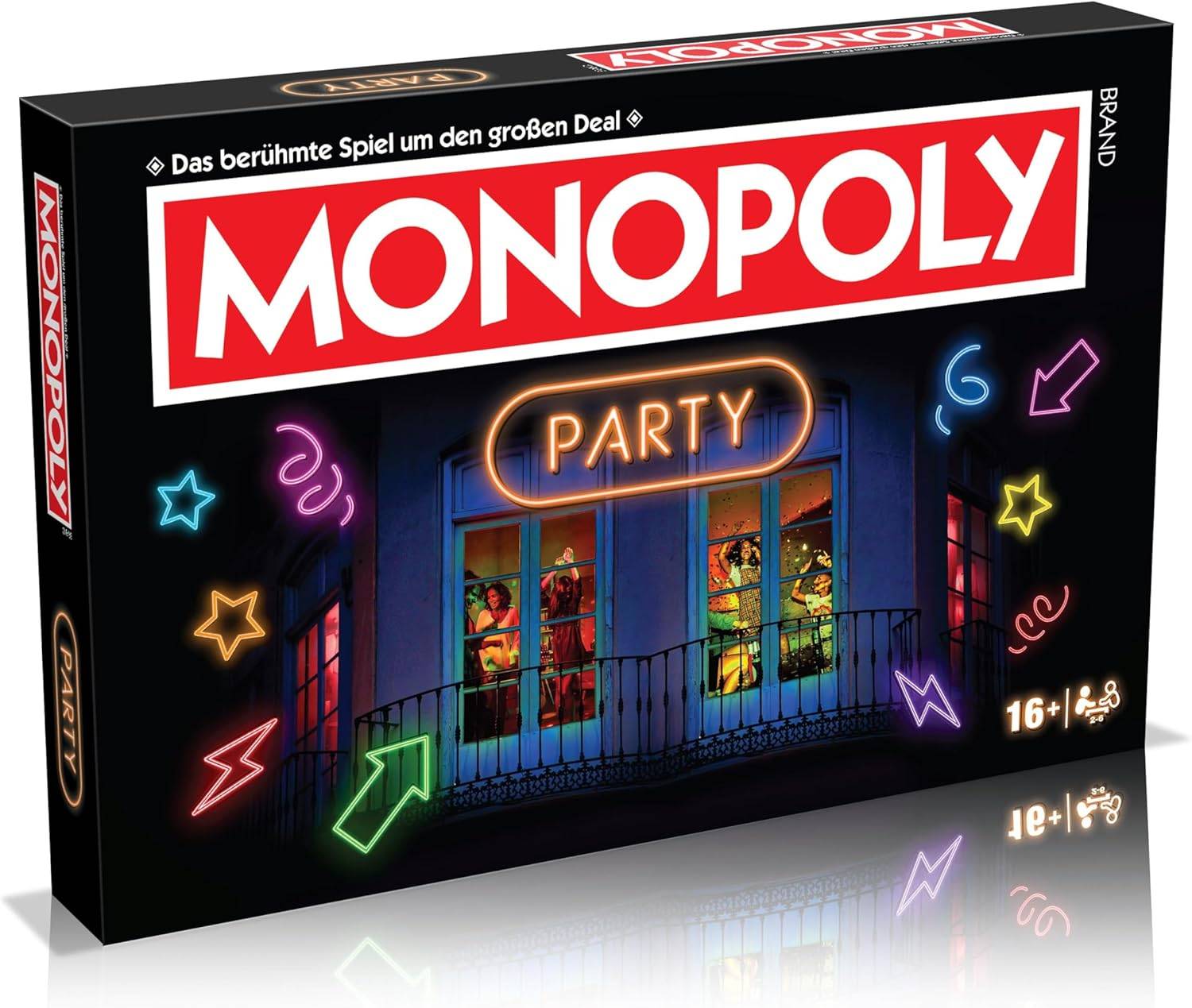 Monopoly Party - Brettspiel für 2-6 Spieler ab 16 Jahren deutsche Edition