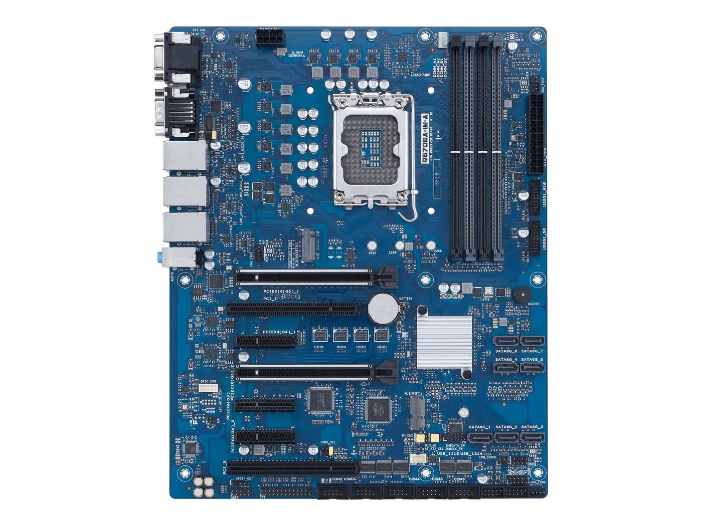 MB ASUS Q670EA-IM-A (Intel,LGA1700,DDR5,ATX) Multimedia-Technik Mainboards INTEL