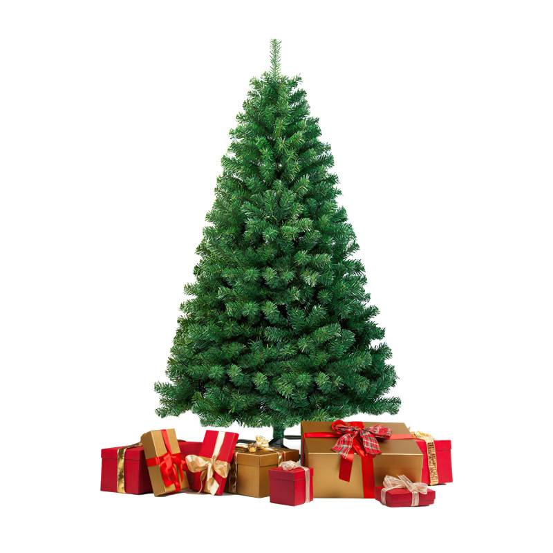 150cm Künstlicher Weihnachtsbaum Tannenbaum, PVC Nadeln Metallständer & Klappsystem Christbaum Grün