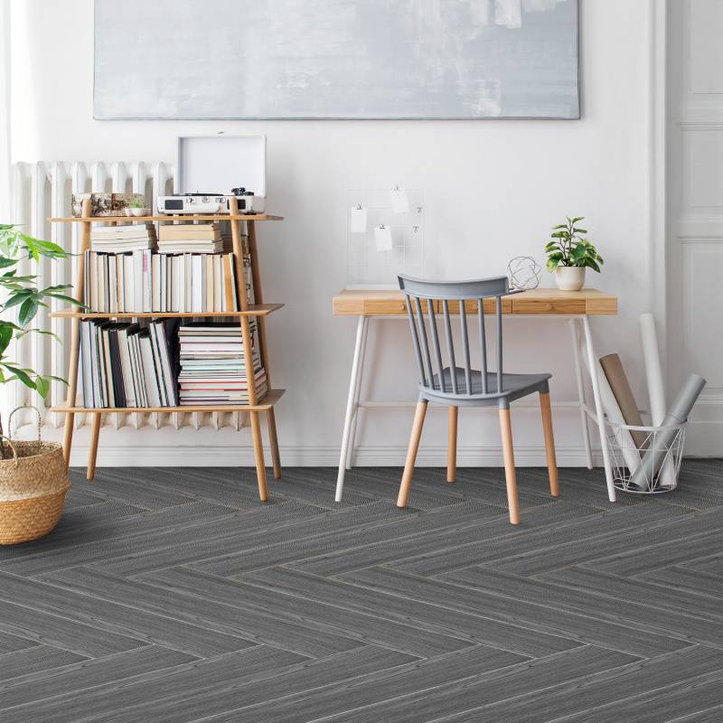 2,5m² Vinylboden Vinyl Laminat Selbstklebend Dielen Planke PVC Bodenbelag Rutschfest Wasserfest 18 Stück Vinyl-Dielen Holzmaserung Dielen Dicke 2 mm