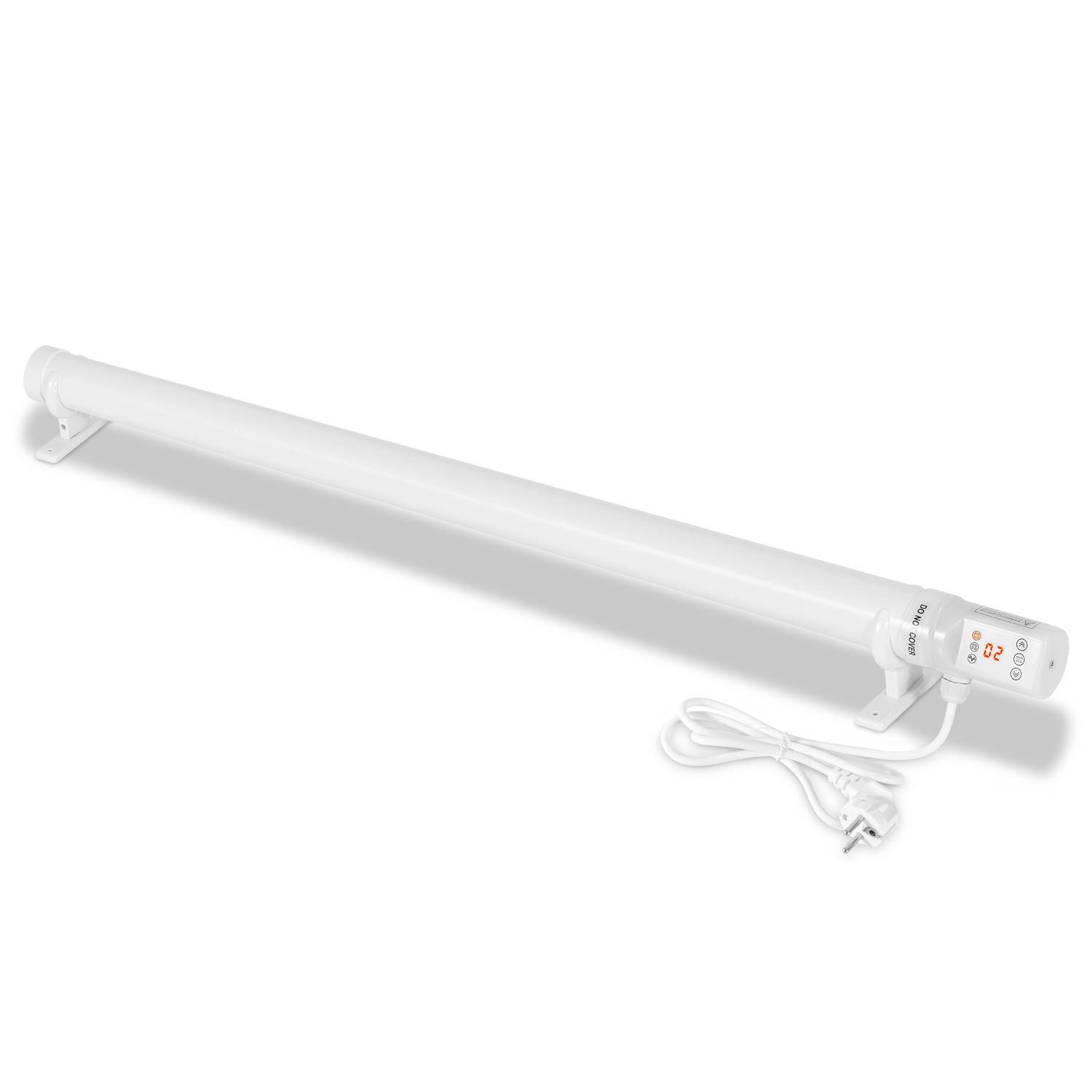 Gewächshausheizung 180W Elektrische Stabheizung für Gewächshäuser IP44 Stabheizung Weiß