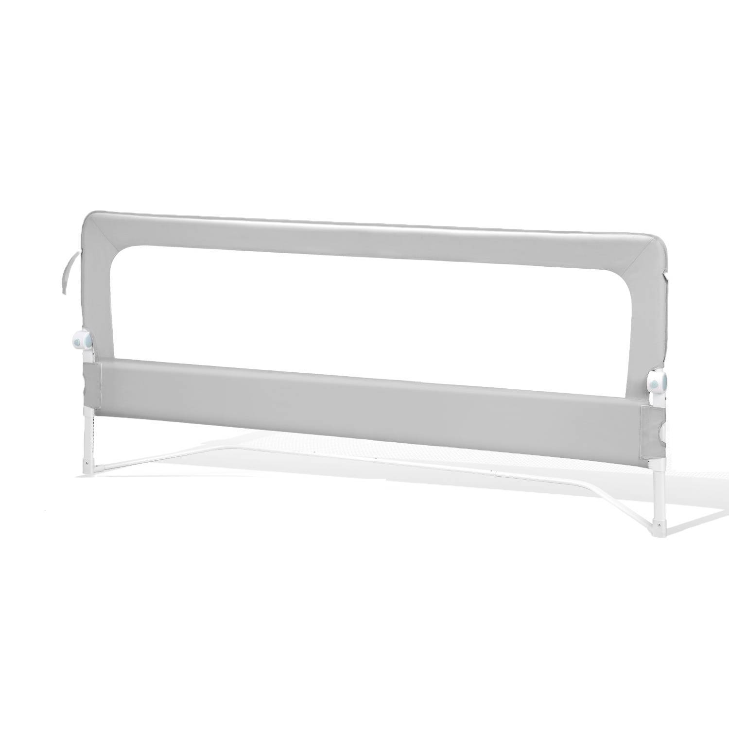 200cm Kinder Bettschutzgitter Bettgitter Kinderbettgitter Babybettgitter Klappbar Höhenverstellbar Rausfallschutz für Kinder & Elternbetten Bett
