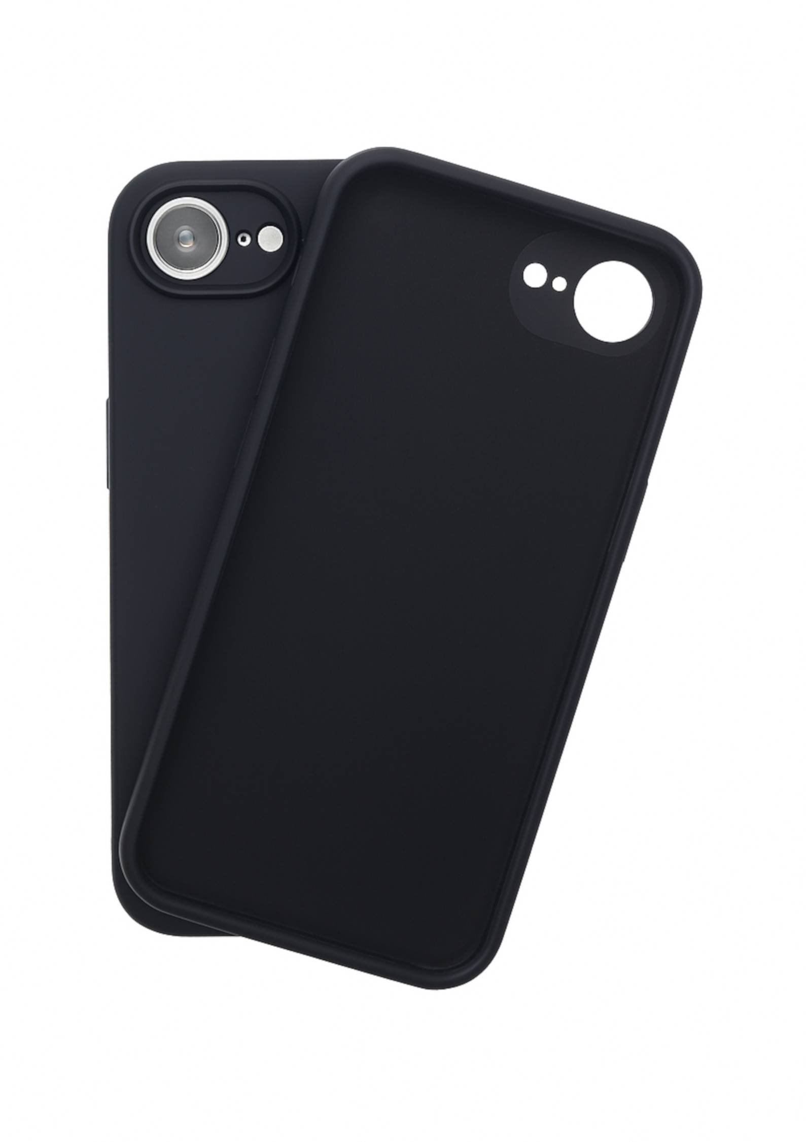 JAMCOVER Silikon Case Strong Schwarz für Apple iPhone 16e, iPhone 17e