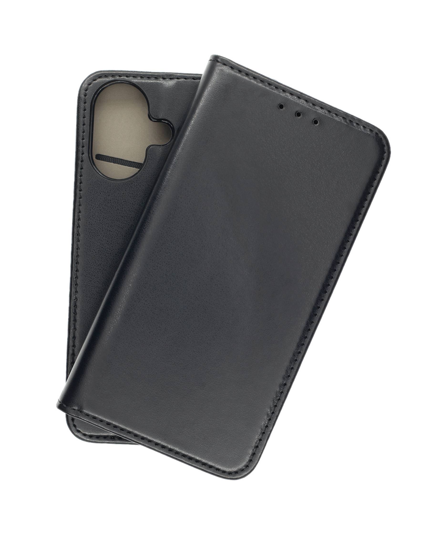 JAMCOVER Bookcase Smooth & Safe Schwarz für Apple iPhone 17