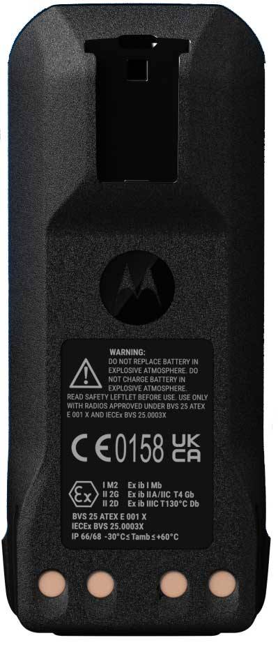 Motorola Batterie ATEX IMPRES 2150mAh Li-Ion R7Ex PMNN4848A