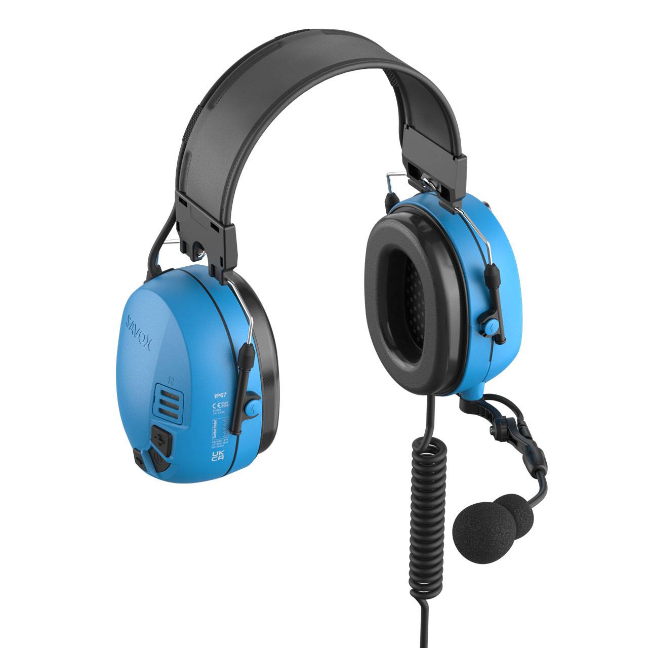 Motorola HS750Ex Kopfbügel-Headset mit Ambient Sound Control & Nexus-Anschluss – ATEX/IECEx PMLN8631A