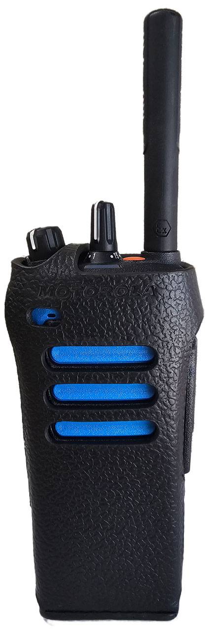 Motorola feste Ledertache mit Gürtelschlaufe für R7Ex NKP PMLN8641A