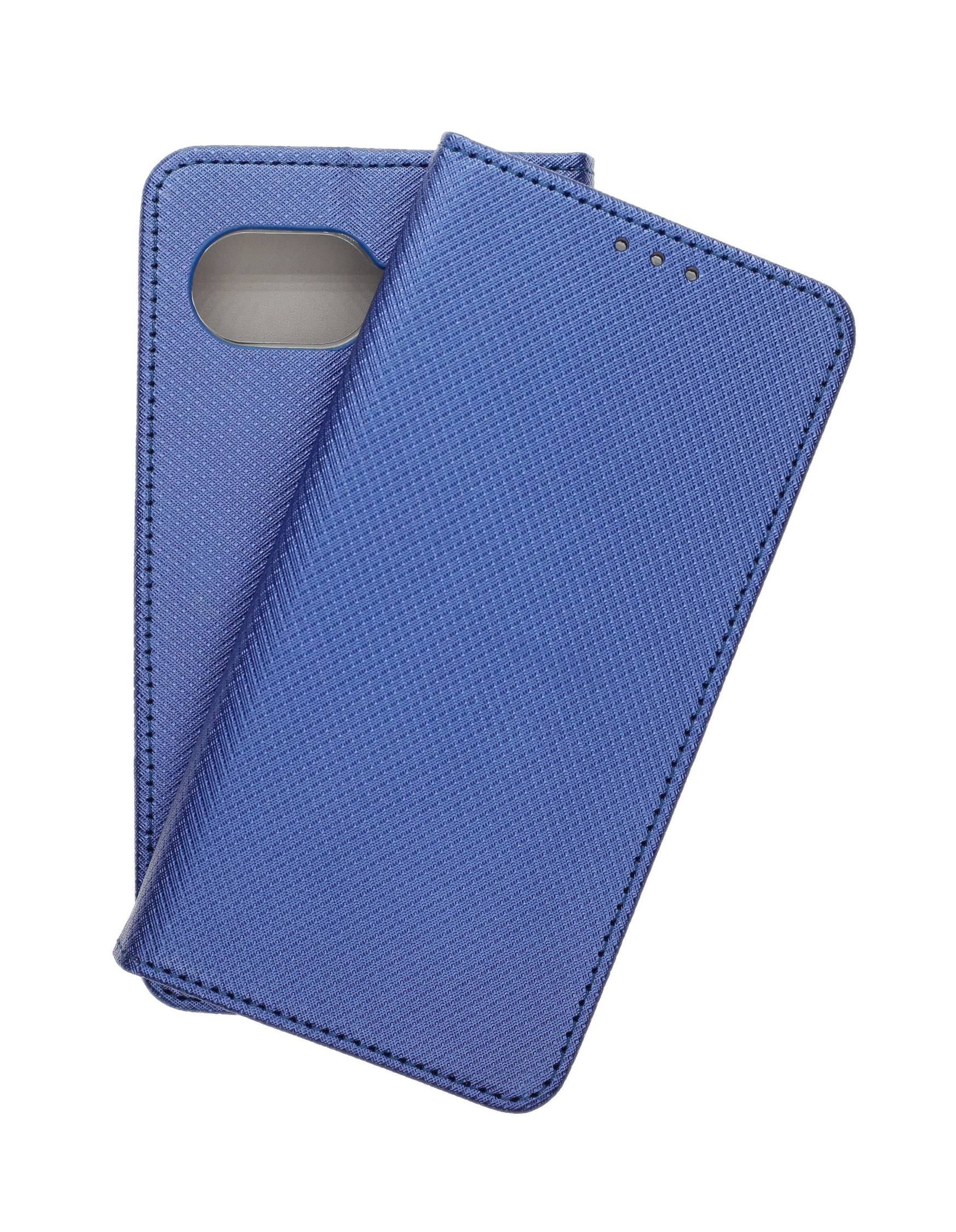 JAMCOVER Bookcase Texture Marineblau für Google Pixel 9a