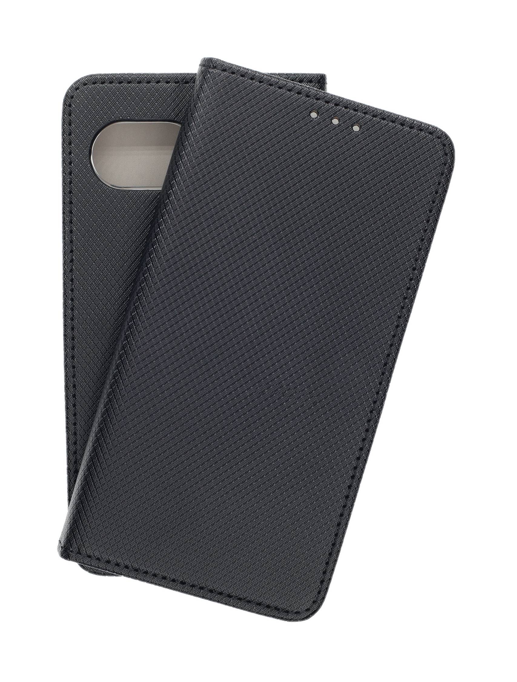 JAMCOVER Bookcase Texture Schwarz für Google Pixel 9a